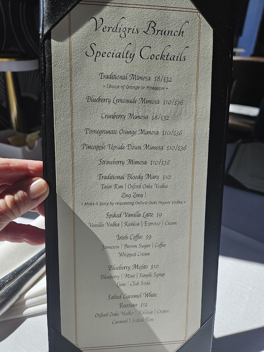 Menu Oxford Oaks Distillery-7